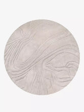 Gemma Waves Abstract Round Rug