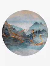 Bridget Abstract Circular Rugs