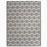 Tapis d'intérieur réversible en laine