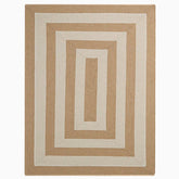 Handmade Stripe Jute Rug