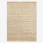 Bamboo fiber modern area rug
