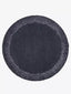 Belace Round Black Rug - Houseoon