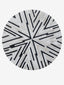 Naira Striped Border Rug - Houseoon
