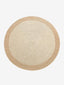 Round Braided Jute Rug - Houseoon