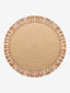 Round Tassels Jute Rug - Houseoon