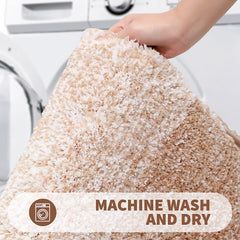 Tapis de bain en microfibre doux et absorbants