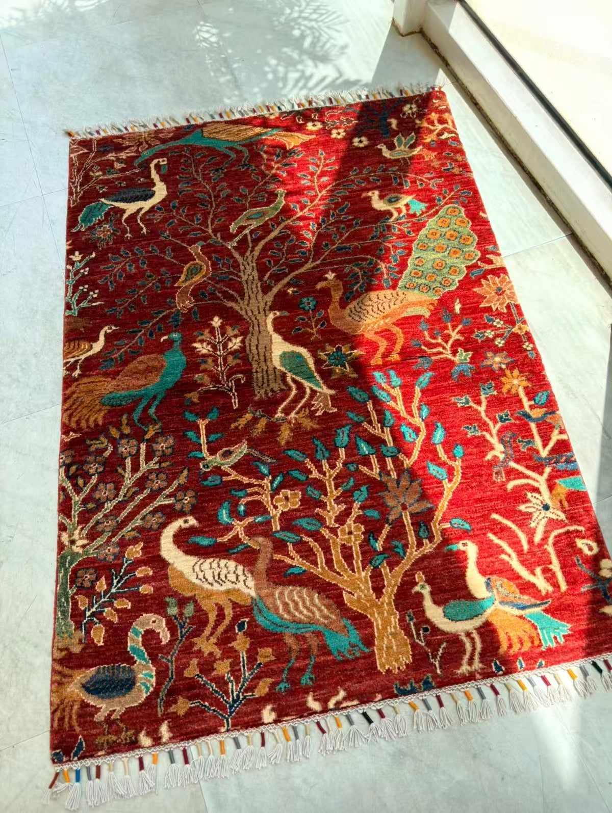 Tree of Life Collection‑Hand‑Knotted Rugs Main image