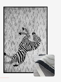 Animal texture rug