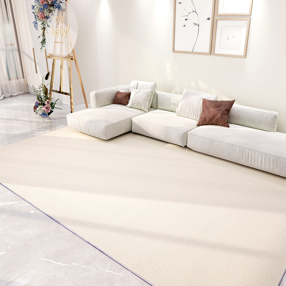 Soft texture area rug