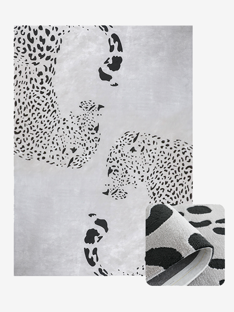Animal texture rug