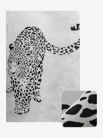 Animal texture rug