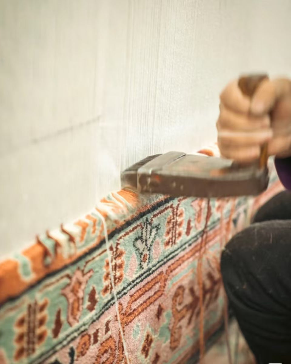 hand‑knotted rugs / carpets