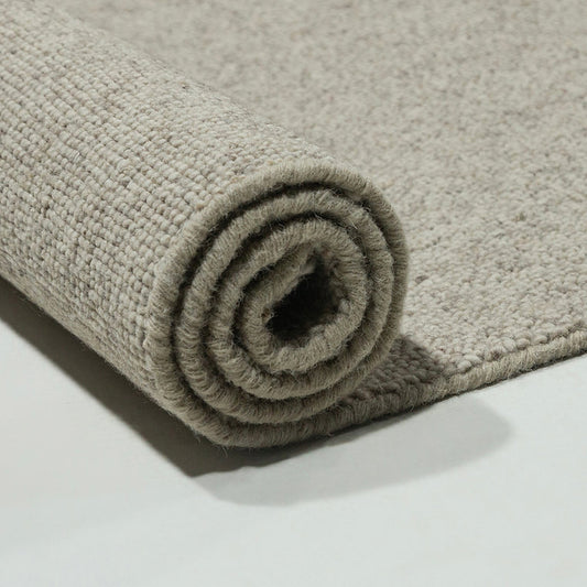 tapis en laine tissé à la main
