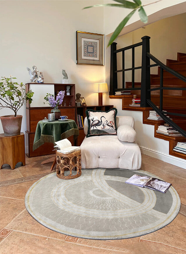 Raseon Round Area Rug