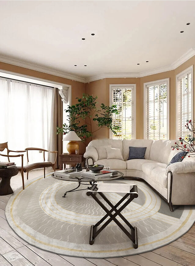 Raseon Round Area Rug