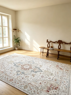 3D Micro-Carved Vintage Wilton Rug
