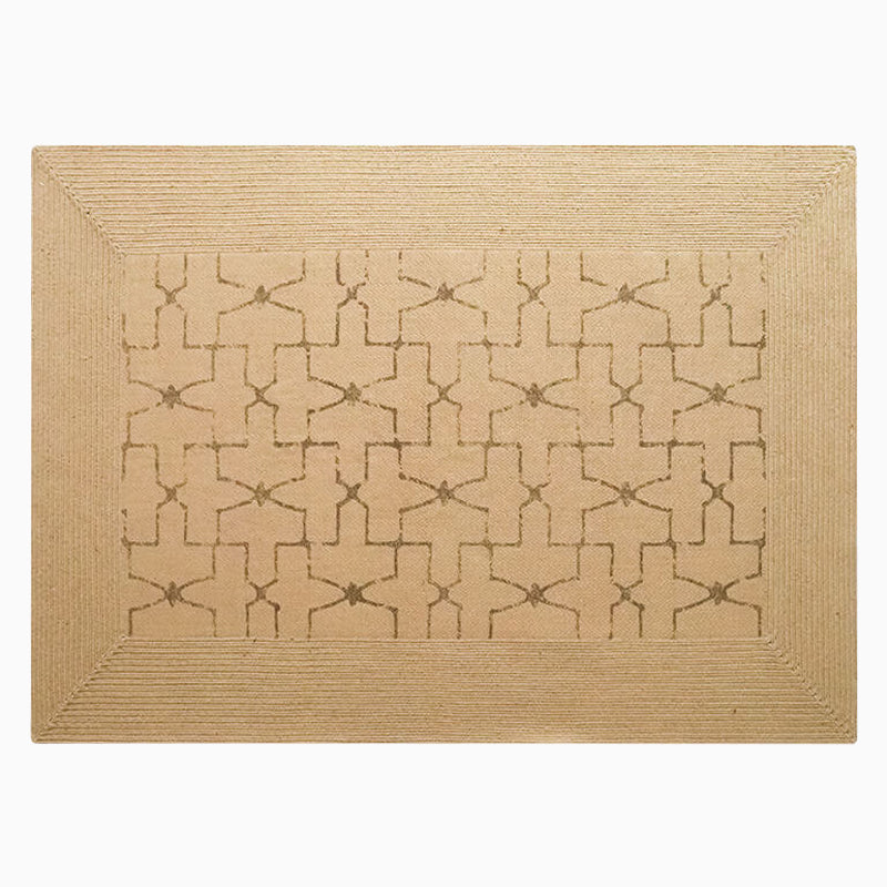 Hand Woven Jute Rug Rectangle