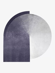 Beverly Abstract Design Shaped Rug