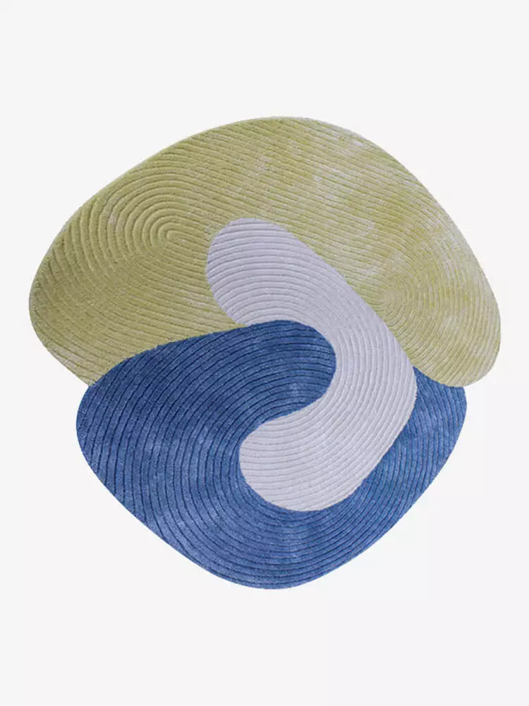 Eleanore Abstract Shape Area Rug Main image