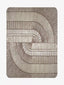 Mirres Brown Stripes Area Rug
