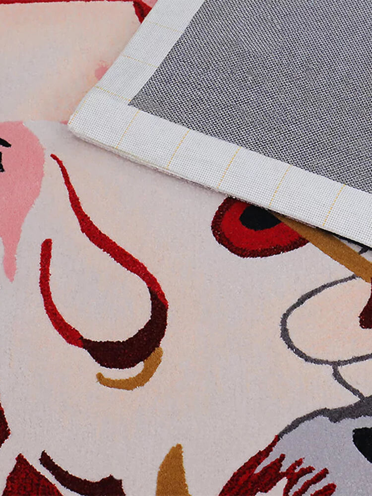 Female Neutral Oriental Rug