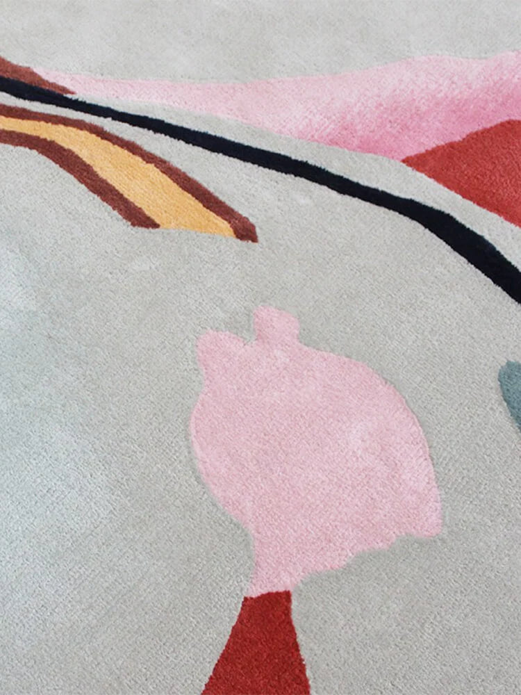 Sophia Round Colorful Rug