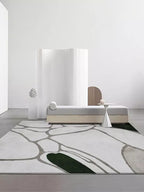 Baboee grey abstract rug