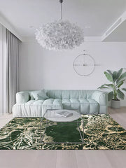 Forest Green Area Rug