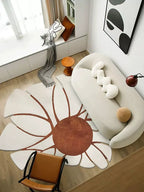 Floral Designer Abstract rug