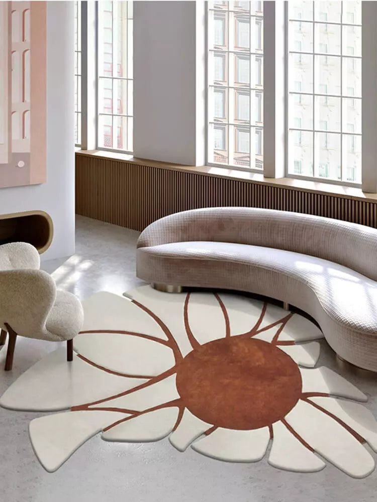 Floral Designer Abstract rug