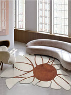 Floral Designer Abstract rug