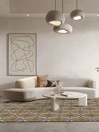 Vinseo Grey Geometric Rugs
