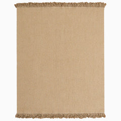 Handgeflochtener Juteteppich 