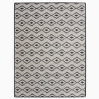Reversible Indoor Area wool Rug