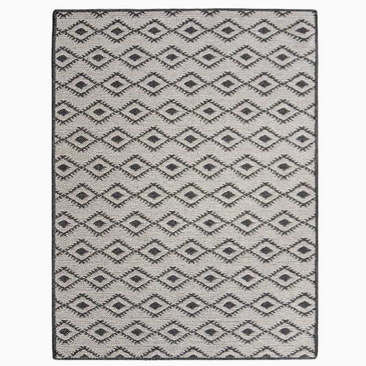 Tapis d'intérieur réversible en laine