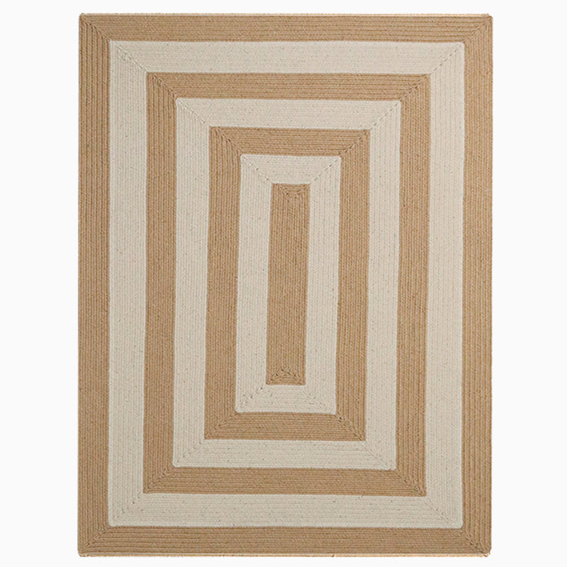 Handmade Stripe Jute Rug