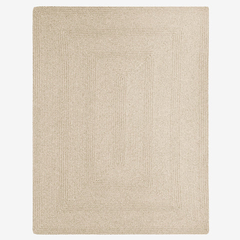 Wool Braided Rug Rectangle