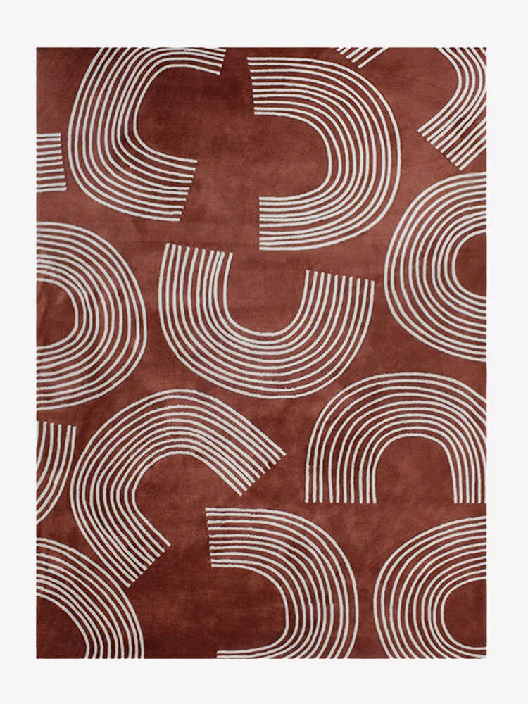 Broon Handmade Modern Rug Main image