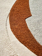 Hand Tufted Irregular Shaped Rug