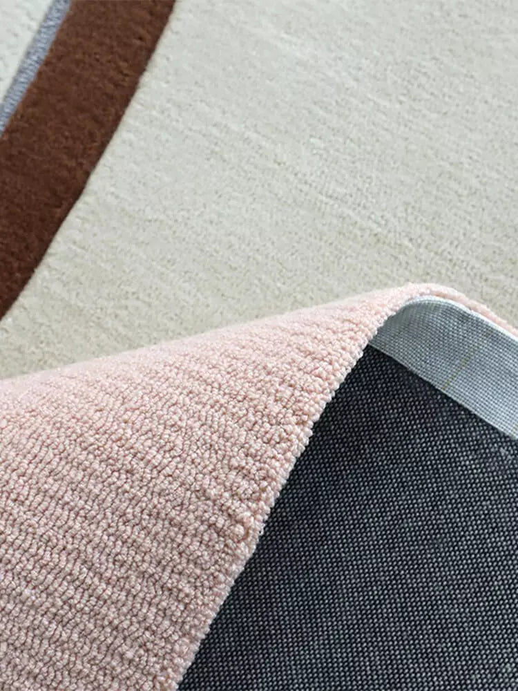 Minmal luxury Irregular Shaped Rug