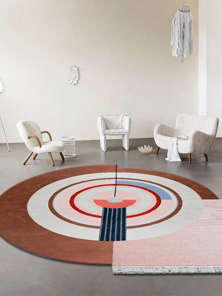 Minmal luxury Irregular Shaped Rug