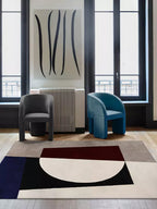 Ausaus Round Area Rug