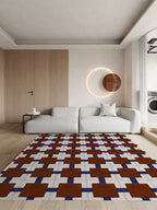 Kroon hand tufted geometric rug