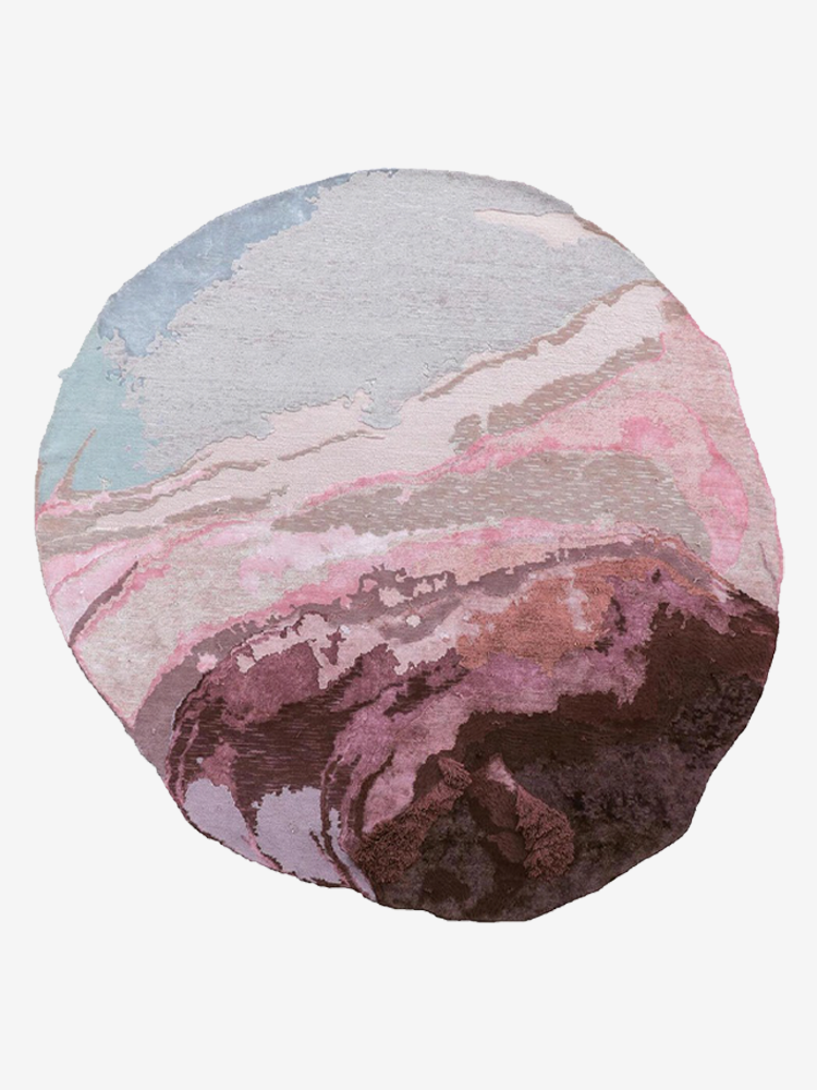 Rose designer area rugs Main image