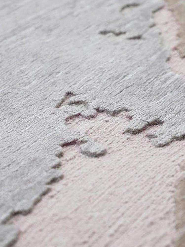 Rose designer area rugs