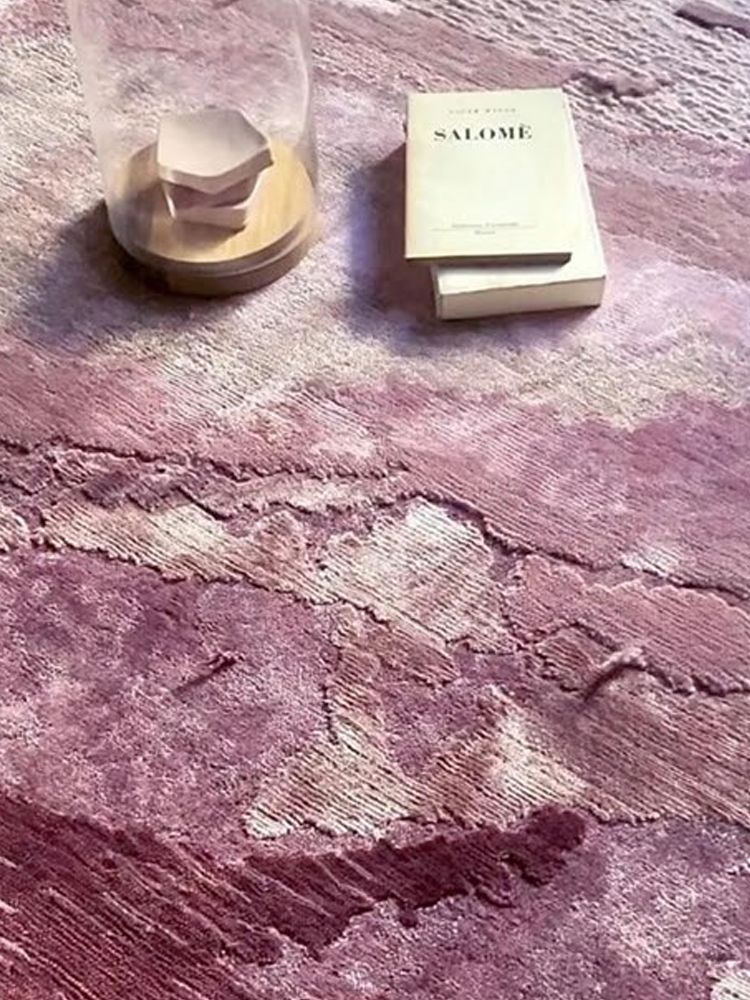 Rose designer area rugs