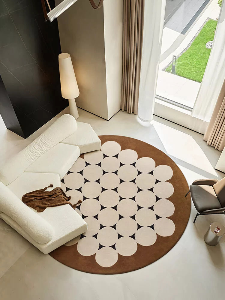 Olivia Handmade Tufted Round Rug