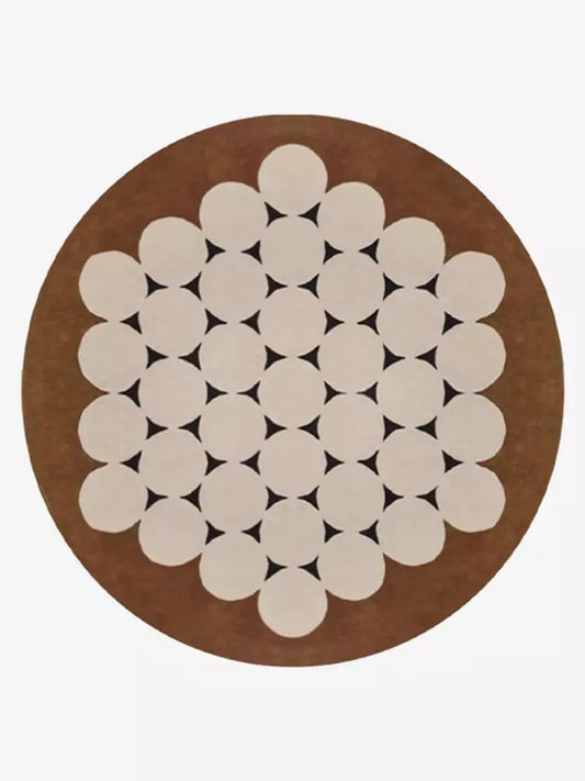 Handmade Tufted Round Rug