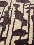 Leopard pattern rug