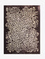 Leopard pattern rug